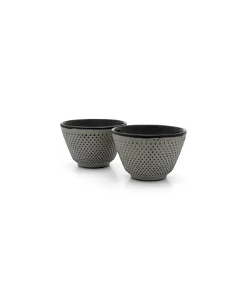 1x2 Bredemeijer Tea Cups Jang 78x53mm Cast Iron grey 153020
