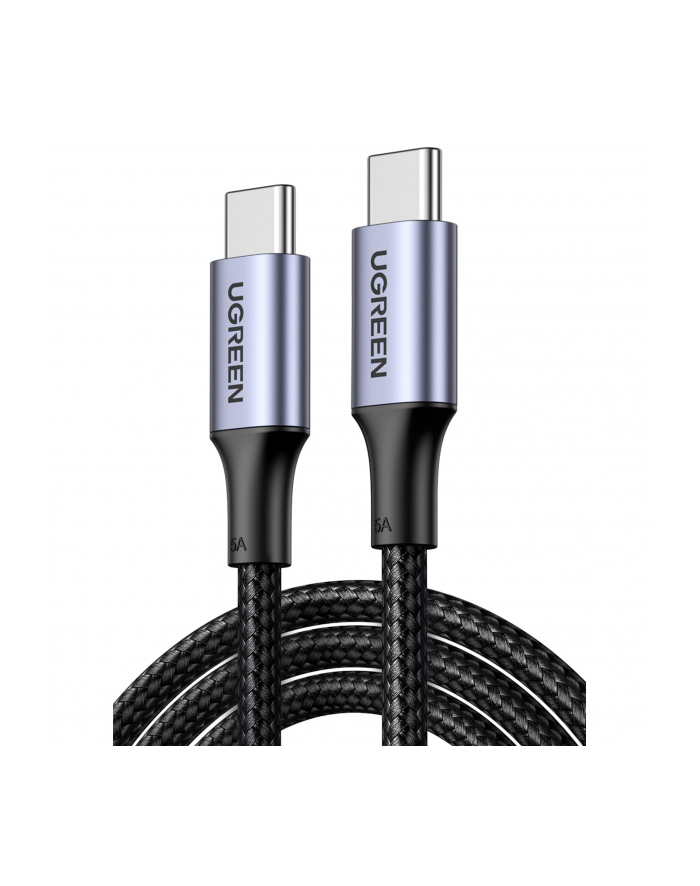 UGREEN USB-C to USB-C Cable 100W Braided Black 2m główny