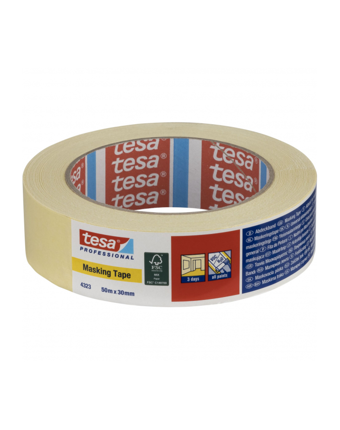 Tesa Paper Masking Tape 50mx30mm Standard beige 04323 główny