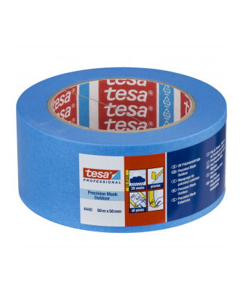 Tesa Masking Tape 50m x 50mm Preci.outd.Prof. Blue 04440