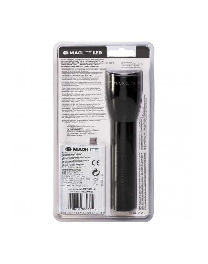 Maglite ML25LT 2 C-Cell Torch główny