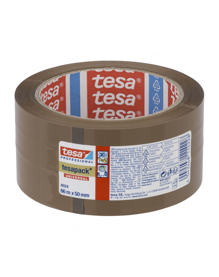 Tesa Packaging Tape 66m x 50mm universal brown 04024 główny