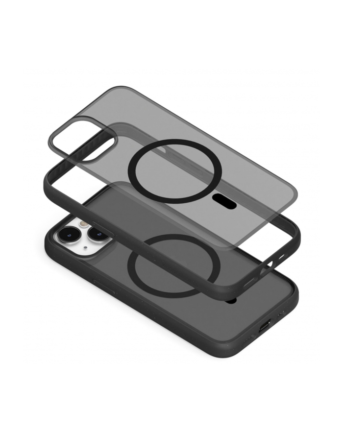 Woodcessories Clear Case MagSafe iPhone 15 Plus Black główny