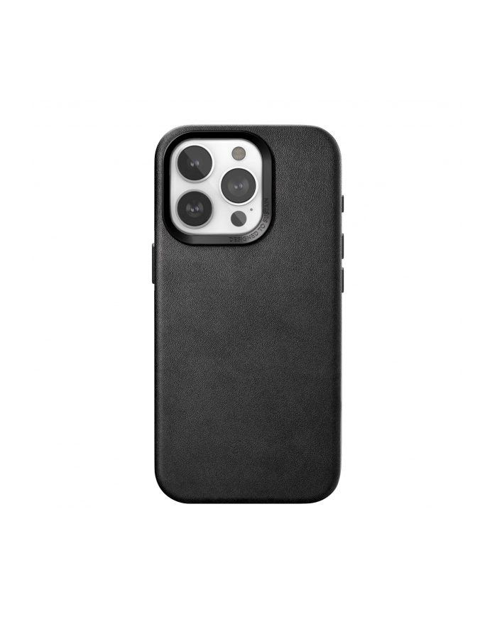 Woodcessories Bio Leather Case MagSafe iPhone 15 Pro Black główny