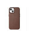 Woodcessories Bio Leather Case MagSafe iPhone 15 Plus Brown - nr 1