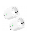 Meross Smart Wi-Fi Plug Matter with Energy Monitor (2 Pack) - nr 1