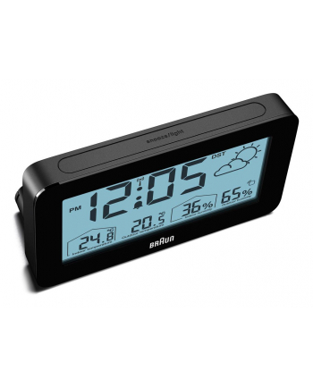 Braun BC 13 BP DCF Radio Weather Station Kolor: CZARNY