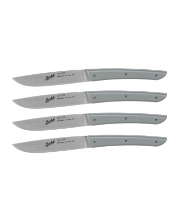 Berkel steak knife set 4-pcs. Color grey