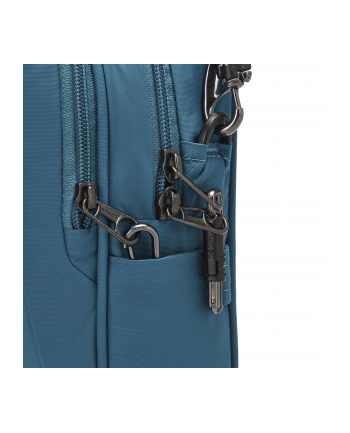 Pacsafe LS100 crossbody ECONYL® turquoise