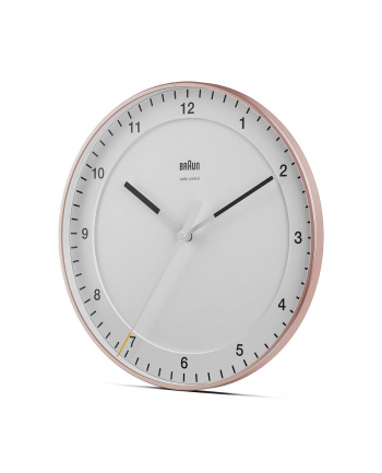 Braun BC 17 PW DCF Radio wall clock pink/Kolor: BIAŁY nr 2