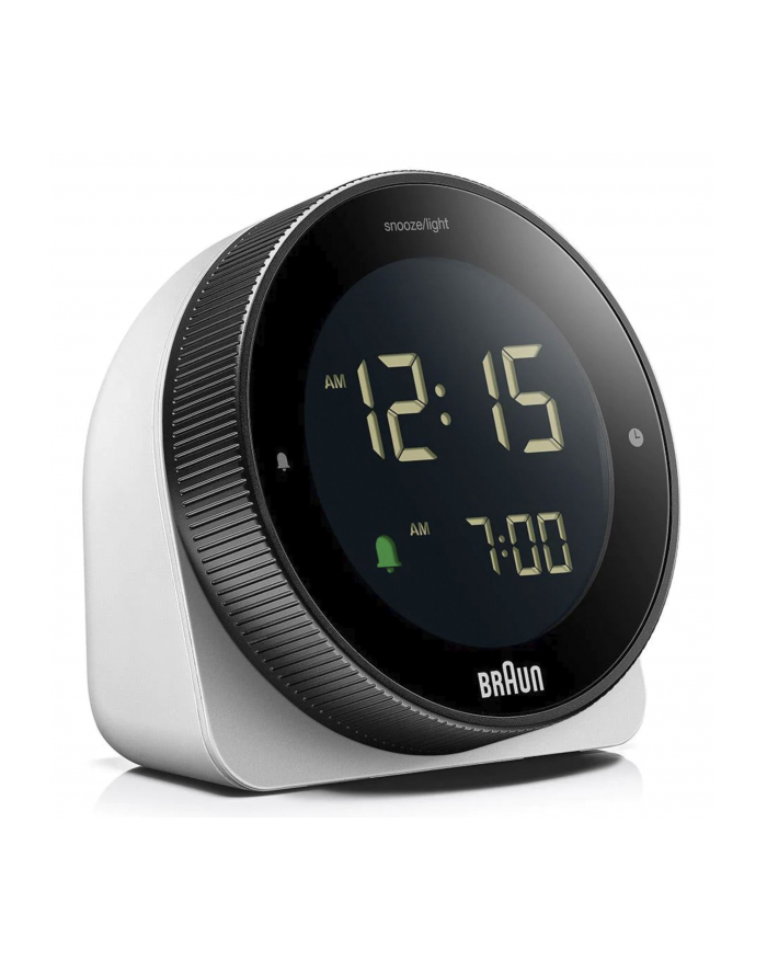 Braun BC 24 W DCF Radio alarm clock Kolor: BIAŁY główny