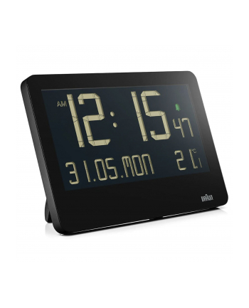 Braun BC 14 Kolor: CZARNY Quartz Wall Clock digital