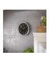 Mebus 19812 radio wall clock Kolor: CZARNY/silver - nr 6