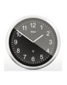 Mebus 19812 radio wall clock Kolor: CZARNY/silver - nr 8