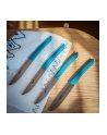 Berkel steak knife set 4-pcs. Color petrol blue - nr 6