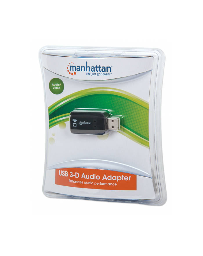 Manhattan Karta dźwiękowa Hi-Speed USB 3-D główny