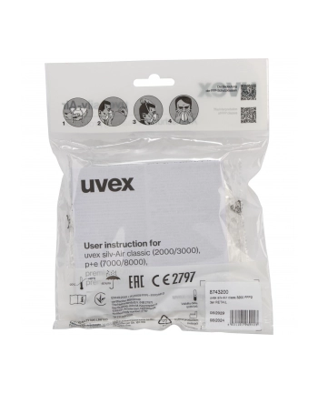 uvex silv-Air class.3200 FFP2 3x