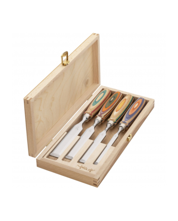 Kirschen Firmer Chisel Set WINAC in wooden box