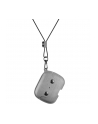 Woodcessories AirCase AirPod Pro Leather Necklace Case Stone Gray - nr 1