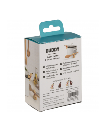 OTOTO  Buddy sandstone Beige Spoon Holder 'amp; Steam Releaser