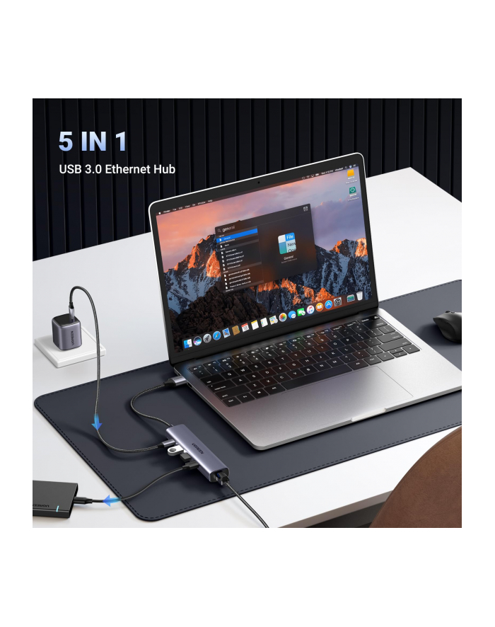 UGREEN USB-A / USB-C to HDMI Adapter główny