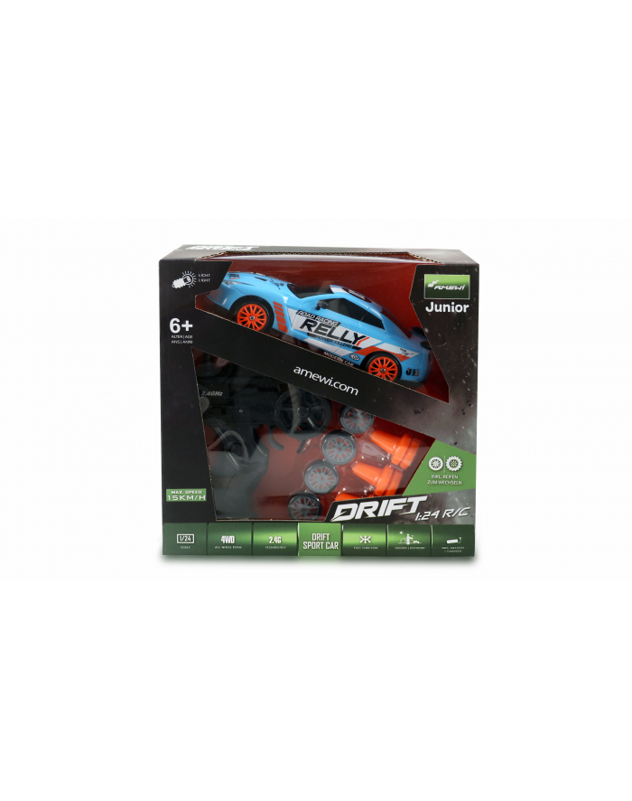 AMEWI Drift Sport Car 4WD 1:24 RTR green główny