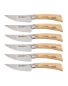 Jean Dubost Laguiole 6 pcs. Steak Knife Set, Oak Wood - nr 1