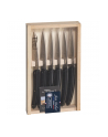 Jean Dubost Laguiole 6 pcs. Knife Set, Acrylic Black - nr 3