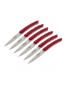 Jean Dubost Laguiole 6 pcs. Knife Set, Acrylic Red - nr 2