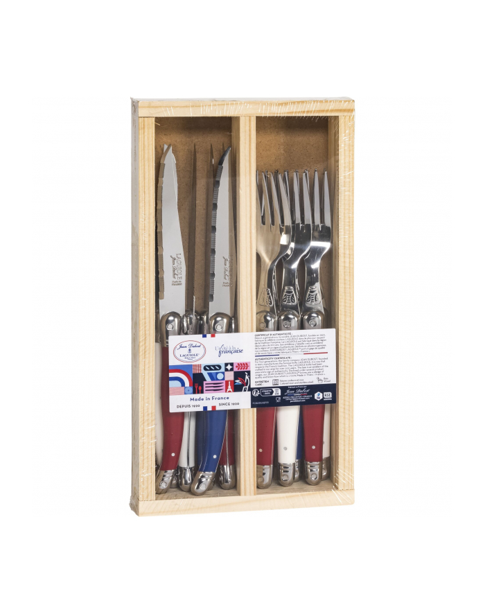 Jean Dubost Laguiole 12 pcs. Set 6 Knives + Forks główny