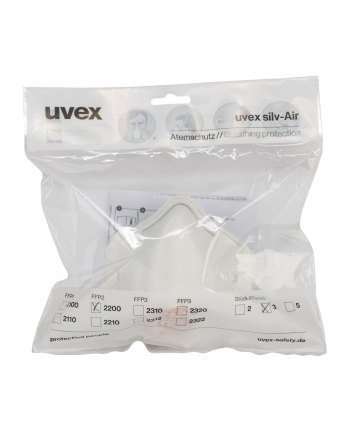 uvex silv-Air class.2200 FFP2 3x nr 2