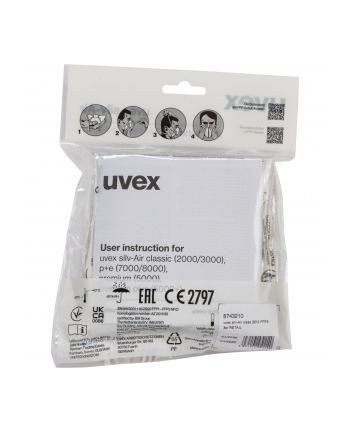 uvex silv-Air class.3210 FFP2 3x nr 1