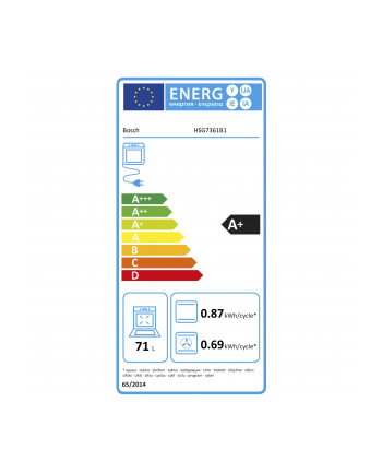 Bosch HSG 7361 1B1 Series 8 with AirFry 'amp; Steam Function