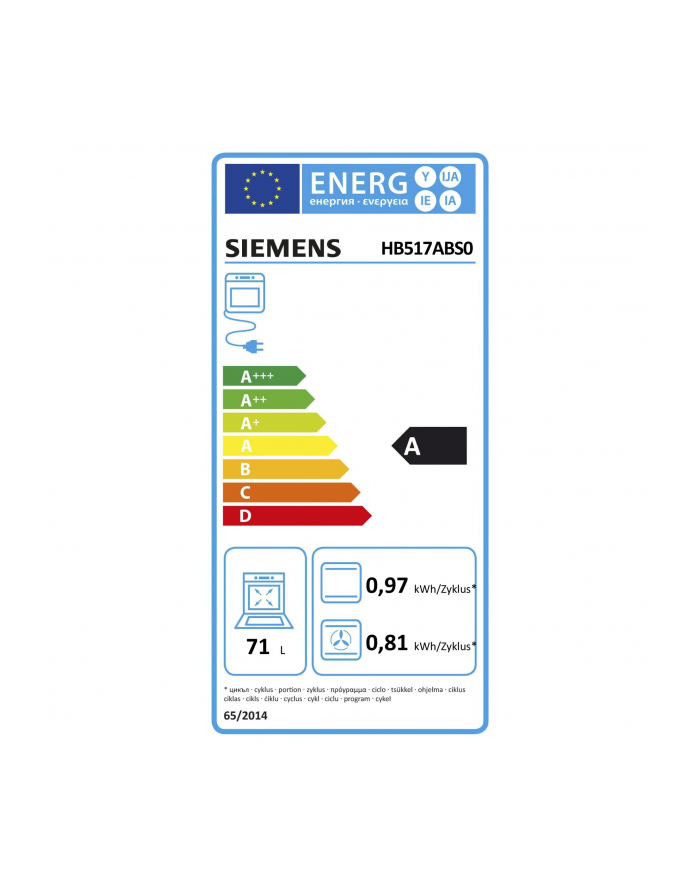 Siemens HB 517ABS0AA główny