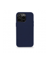 Decoded AntiMicrobial Silicone Backcover iP14 Pro Max NavyPeony - nr 1