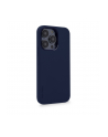 Decoded AntiMicrobial Silicone Backcover iP14 Pro Max NavyPeony - nr 3