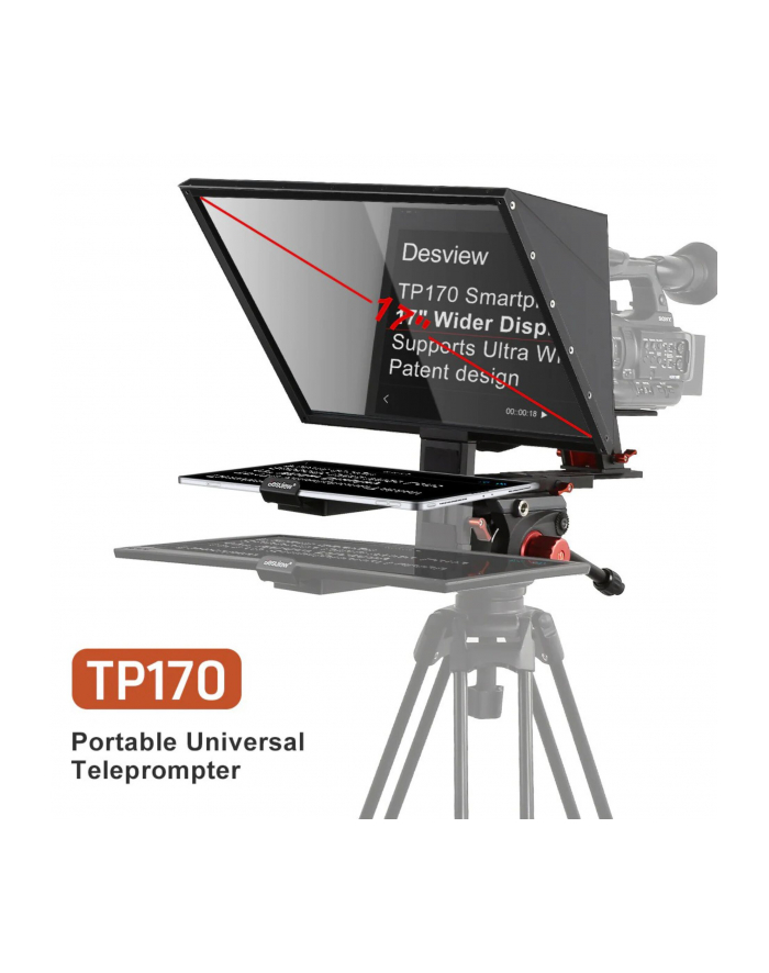 Desview TP170 Teleprompter główny