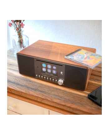 Albrecht DR 895 CD Hybrid Radio brown