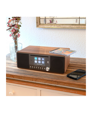 Albrecht DR 895 CD Hybrid Radio brown