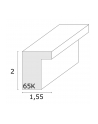 Deknudt S65KK1 Kolor: BIAŁY 15x20 Wood double Passepartout - nr 5