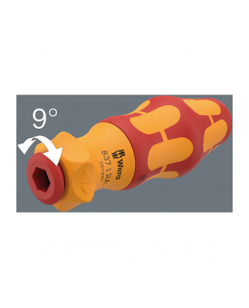 Wera 837 i RA Kraftform Blade- Holding Handle w. Ratchet func.