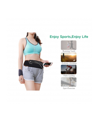 UGREEN Outdoor Running Waist Belt Pack Black