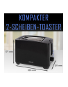 Bomann TA 6065 CB Kolor: CZARNY 2 Slice Toaster - nr 2