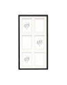 Deknudt S65KK2 Kolor: CZARNY 6x10x15 Wood Gallery double Passepartout - nr 1