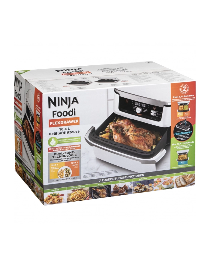 NINJA AF500EUWH Foodi FlexDrawer 10,4l, Kolor: BIAŁY główny