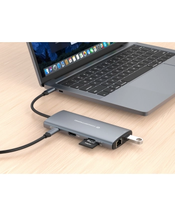 Conceptronic DONN06G 9-in-1 Docking Station