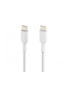 Belkin BOOST CHARGE braided Cab. USB-C/USB-C 15cm wh.CAB004BT0MWM - nr 3