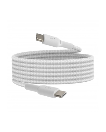 Belkin BOOST CHARGE braided Cab. USB-C/USB-C 2m Kolor: BIAŁYCAB004bt2MWH