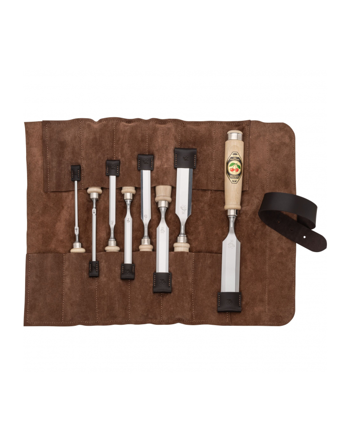 Kirschen Firmer Chisel Set 8pcs. Bag 4-6-10-12-16-20-26-30 główny