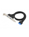 Conceptronic EMRICK11B 19-Pin Dual USB-Extension - nr 1